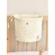 Baby cotton bedside hanging bag baby bed storage bag diaper storage children's bedside storage bag New Bear 20*21cm