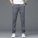Pantalones casuales de primavera y verano para hombres ropa de trabajo directo y suelto de trabajo directo y delgada ropa de trabajo joven y suelta Q136 Dark Grey 3xl [sugerido 140-155 Jin [Jin iguala 0.5 kg]]]