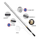 Peijue BASS X Y Luya rod Luya fishing rod carbon universal micro-purpose luya long-distance fishing rod 3 meters 682MLS.Y (2.0 medium soft straightening handle)
