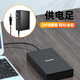 麦沃硬盘盒2.5/3.5寸串口通用type-C3.1外置读取器集线器 K3527CH黑色HUB扩展款Type-C 10G