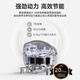 
Samsung (SAMSUNG) AI Shenqiu refrigerator for household use 501 liter Venus cross four-door first-level energy efficiency air-cooled frost-free three-cycle ultra-thin zero-embed [National subsidy] RF50DG5021CWSC soft light white
