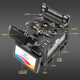 Park Lian Fibre Fusion Splicing Machine S500 + Fibre Fusion Machine entièrement automatique Câble optique Tail Fibre Jump Ligne de fusion outil de sécurité