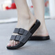 
Woodpecker New Men's Slippers Sticky Slippers Men's Slippers Summer Wholesale Home Shoes Thick Sole Fashion Outdoor Sandals Men 9756 Black 40-41