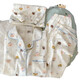 Jingpufei Pyjamas de chiots mignons pour femmes en coton d'été Vêtements à domicile en trois pièces yunduo cotton-9902 # Star Kt Cat trois pièces M [Suggestion 75-100jin [Jin est égal à 0,5 kg]]]