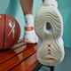 Reebok男女QUESTION MID橙脚趾复古拼色运动实战训练篮球鞋 HR1049(LSF01)-1 36