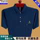 Woodpecker summer short-sleeved T-shirt for men loose thin POLO shirt middle-aged and elderly daddy wear pure cotton pocket half-sleeved T-shirt T-shirt T-shirt red XH6636 3XL 185 suggestions 170-185Jin [Jin equals 0.5 kg]