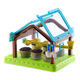 Sunshine Planting House Kinderbotanische Gartenfarm Gemüse und Blumen spielen Hausspielzeug Wissenschaft Kleines Experiment Set Doppelschicht Sonnenschein Pflanzhaus [VC8062+ Geschenkbox]