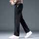 Arbeitshose für Männer gerade lose elastische elastische Hose für Frühlings- und Sommerdünne Casual Hosen für Männer tragen resistente Arbeitshosen WK-K1105 Grau M.