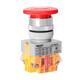 Delixi electrical emergency stop button Delixi control button LAY7-11ZS emergency stop self-locking LAY37 aperture 22MM LAY7-11ZS red