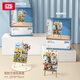 Lizhi (Loz) small particle building block painting assembled toy kitten scene three-dimensional painting desktop ornament gift girl 1283/Christmas tree-three-dimensional painting