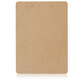 Deli 9226 Schreibbrettclip A4 Holzbrett Clip Lesen Regal Schreibbackordner Clip Buch A4 Boden Brown braun