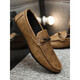 Red Dragonfly 2025 Nouvelles chaussures pour hommes, chaussures de haricot à un pied, mocassins d'affaires pour hommes, chaussures en cuir à semelle à semelle noir respirant pour hommes, YL-D831 noir 41