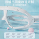 SPXINE myopia swimming goggles high definition anti-fog waterproof women's diving belt degree custom large frame professional goggles transparent white transparent myopia goggles - 0-1000 degrees optional can be customized