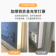 YISHARE 【顺丰送货入户】壁挂全身镜带灯装饰镜试衣间悬挂无框穿衣镜 欧司朗灯带+单开关+调光调色 65*170cm