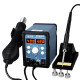
858 mobile phone repair hot air gun temperature adjustable welding desoldering station digital display fan rotating air 878DD air gun welding station two-in-one upgraded version