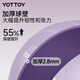 yottoy yoga ball thickened explosion-proof anti-slip fitness ball special midwifery for pregnant women beginners female elastic training ball