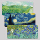 
Van Gogh's oil painting mouse pad Van Gogh's mouse pad super large female computer desk pad oil painting game keyboard pad office painting and women-TK-687 600x300mm 3mm