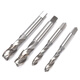 Shanggong 5 pieces special spiral flute taps for martensitic stainless steel M12 tapping cobalt-containing high-speed steel spiral taps