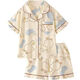 Disney Pyjamas Japanische Mädchen Cartoon Sommer Sommer NETH STISTER SHORTS SHORTS FÜR SEIT