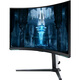 三星（SAMSUNG）玄龙骑士G8 32英寸曲面4K miniled HDR2000 高刷游戏台式笔记本外接扩展 G85NB G7 电竞电脑显示器 240Hz白色 LS32BG854NCXXF