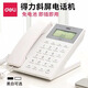 DELI Deli Telephone Stationary Telephone Office and Home 45 Inclination Angle Brightness Adjustable Caller ID Landline 13560 Telephone [Black]
