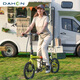 大行（DAHON）K3Plus16英寸超轻9变速碟刹折叠自行车成人男女式KAA693 黑白 【内折版】 16英寸  16英寸