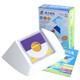 Beyzk Color Matching Красочная логика настольной игры головоломка трехмерной формы головоломки Логика мышления играет игрушка сопоставление цвета (6623)