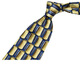 NJSkakw Sac à 7 jours Changer le marron Brun Yellow Retro Mulberry Silk Écran de soie imprimée Largeur de soie 9cm Men's Tie YH-1049