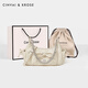 
CINVAI/KROSE official website small c/k bag women's 2025 crossbody bag small fragrant chain shoulder bag women's bag birthday gift women cream white - practical gift for mother's day gift
