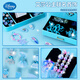 Disney Children's Jewelry Geschenkbox Set für Mädchen Geburtstagsgeschenk Prinzessin Spielhaus Spielzeug Eis und Schnee DIY handgefertigte Perlen