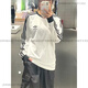 阿迪达斯 （adidas）长袖卫衣男女三叶草经典条纹休闲圆领T恤 KE5825 IA4879 黑 IA4877 L