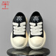 Dragonfly Brand Big Toe Shoes Spring Spring espesando suela en blanco y negro Shoes redondeados INS TREND NACIONAL Men's Shoes 9712 Negro 36 [Tamaño de la mujer]
