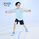 XTEP (XTEP) Ropa para niños para niños y niñas de moda cómoda y versátil de manga corta Sky Blue 120