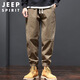 
JEEP SPIRIT Jeep Work Pants Men's Autumn Legs Casual Pants Men's Korean Style Pants Men Camel XL
