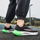 
CLENIKEEDAOER Men's shoes breathable mesh casual sports shoes men Putian boys running soft sole dunk 9907 purple 9901 black and green NIKE 35 NIKE