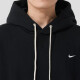 Nike (NIKE) sweatshirt men's jacket summer new style training sports hooded windproof casual velvet pullover HJ3882-010 HJ3882-010 Black/light ivory white XL