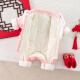 Wing Paper Kite Newborn Baby Winter Clothes Plus Cotton Clothes Baby Festive Autumn Jumpsuit Harness Tang Suit New Year of the Dragon Full Moon Red New Year Clothes A Style 3448 Red Spot 73 Codes [3-6 Months (Under 8kg)]