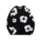Jingpufei European and American printed sweatshirt Y2K hip-hop street men and women loose pullover 3294 pink XL