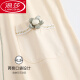 Langsha Pajamas (Langsha) Summer de algodón puro de algodón puro de algodón corto para mujeres de verano Femenino Estilo delgado 2025 Nuevo ropa de verano de verano a media manga 878 Fruit Green L (165): adecuado para 100-120 Jin [Jin equivale a 0.5 kg] Wear]