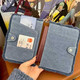 Tagi Apple Passport Clip Travel Dokument Passportschutzfall Pingping einer Ankündigung Denim -Kartenfall Netter Speicherpingping einer Ankündigung