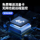 EAKUN800万太阳能摄像头监控无电无网室外手机远程户外无线监控器360度无死角带夜视全景全彩追踪免插电 太阳能供电-无网无电选择-30天循环录像