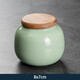 Ceramic tea canister special clearance bamboo cover Pu'er tea canister tea storage canister convenient and simple household tea box porcelain canister