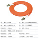 UPlian Gigabit multimode dual core duplex pigtail LC-LC fiber jumper optical brazing wire extension cable small square head jumper switch cascade SFP optical module jumper multimode dual core LC-LC 1 meter