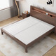 SHINE PURIORpp bed board hole solid wood bed board gasket mute ribs skeleton encryption tool mattress hard and soft bed anti-collapse 5MM white [hot-selling in the store] 1.5X2 meters (1478X990 2 pieces)