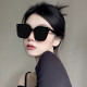 [Hot sunglasses] Large frame sunglasses outdoor men and women sun protection sun protection bike driving trend stars same style sunglasses [a pair of clothes]