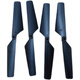 
Suitable for bird flying drone multi-rotor quadcopter two-leaf three-leaf propeller fan leaf teenager Runhu 826 blade 1 set of teenager drone
