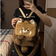 Viaje queen 2025 New Raccoon Cat Mackpack Doll Crossbody Bag Doll Cartoon Single Hearsbody Bag Crossbody Bagcoon