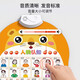 Shuoba Mi Nong Baby Audio Frühschulplakatkinder und kognitiv sprechende Sprachspielzeug Lesen Punkte Lesepunkte Lesen Wandaufkleber klar und keine zweisprachige voken-vosis