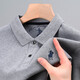 
Legend Paul Paul POLO shirt men's long-sleeved T-shirt pure cotton middle-aged dad spring and autumn clothes high-end top clothes autumn clothes body 6626 red 15XL 165/m/48