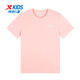 Шорты с коротким рукавом Xtep Set Seled Summer 2025 Новые детские модные и модные среды и крупные дети Летние спорты с двумя частями в середине лета [Скорость сухой короткий рукав + быстрые сухие шорты] 150 см.